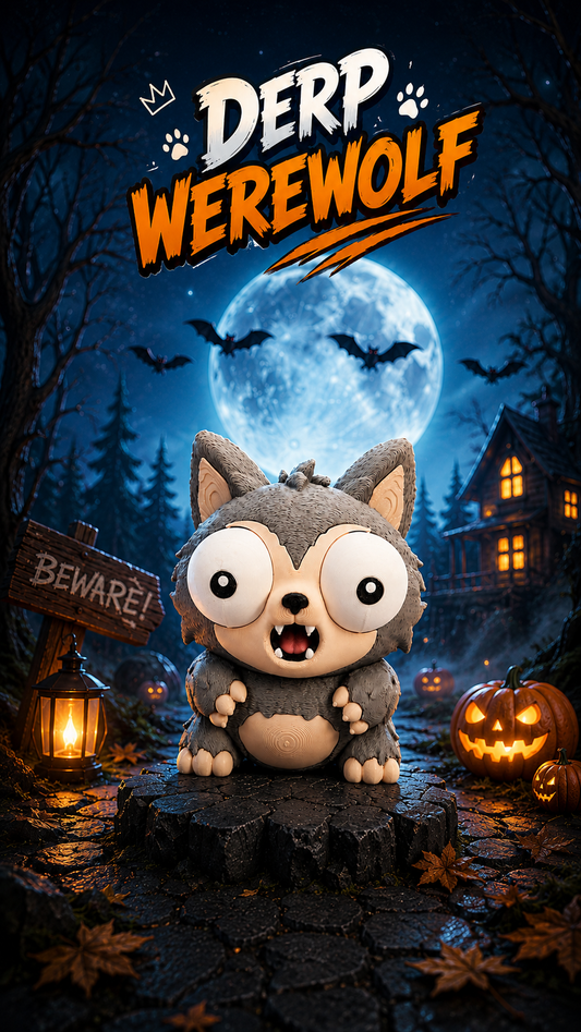 Derp Werewolf – Interactive Halloween Figure