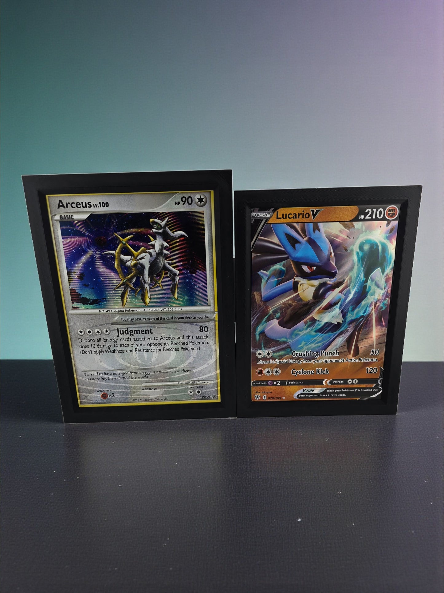 TCG Wall Display – Jumbo & 4-Card Options