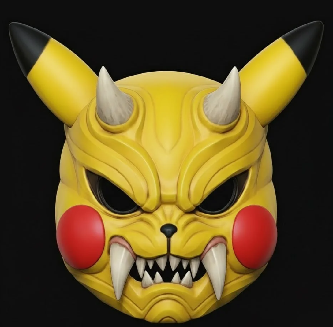 Menpo Mask – Pocket Critters Series