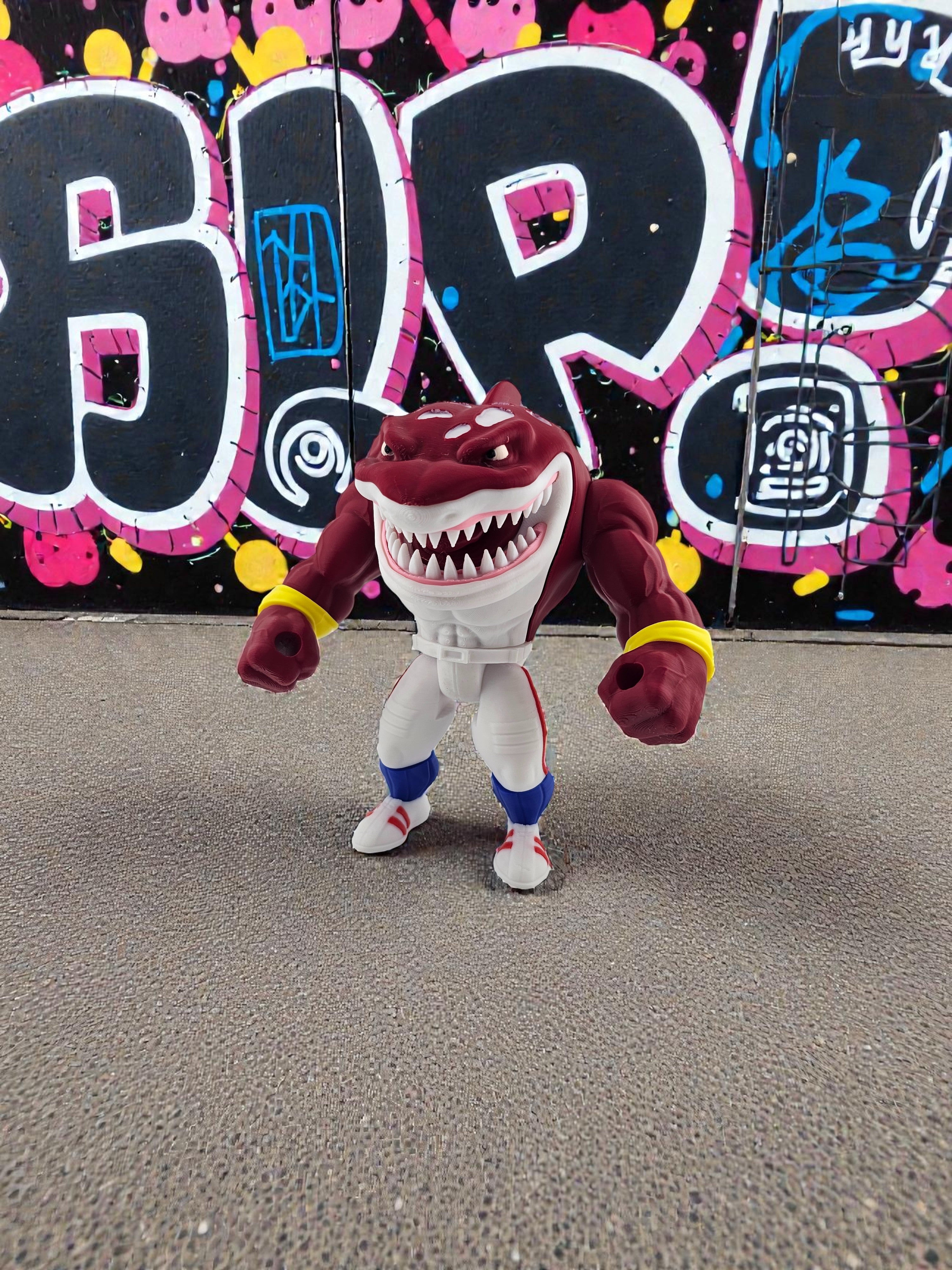 Street Sharks – Collectible Figure – Average Joe's 3D