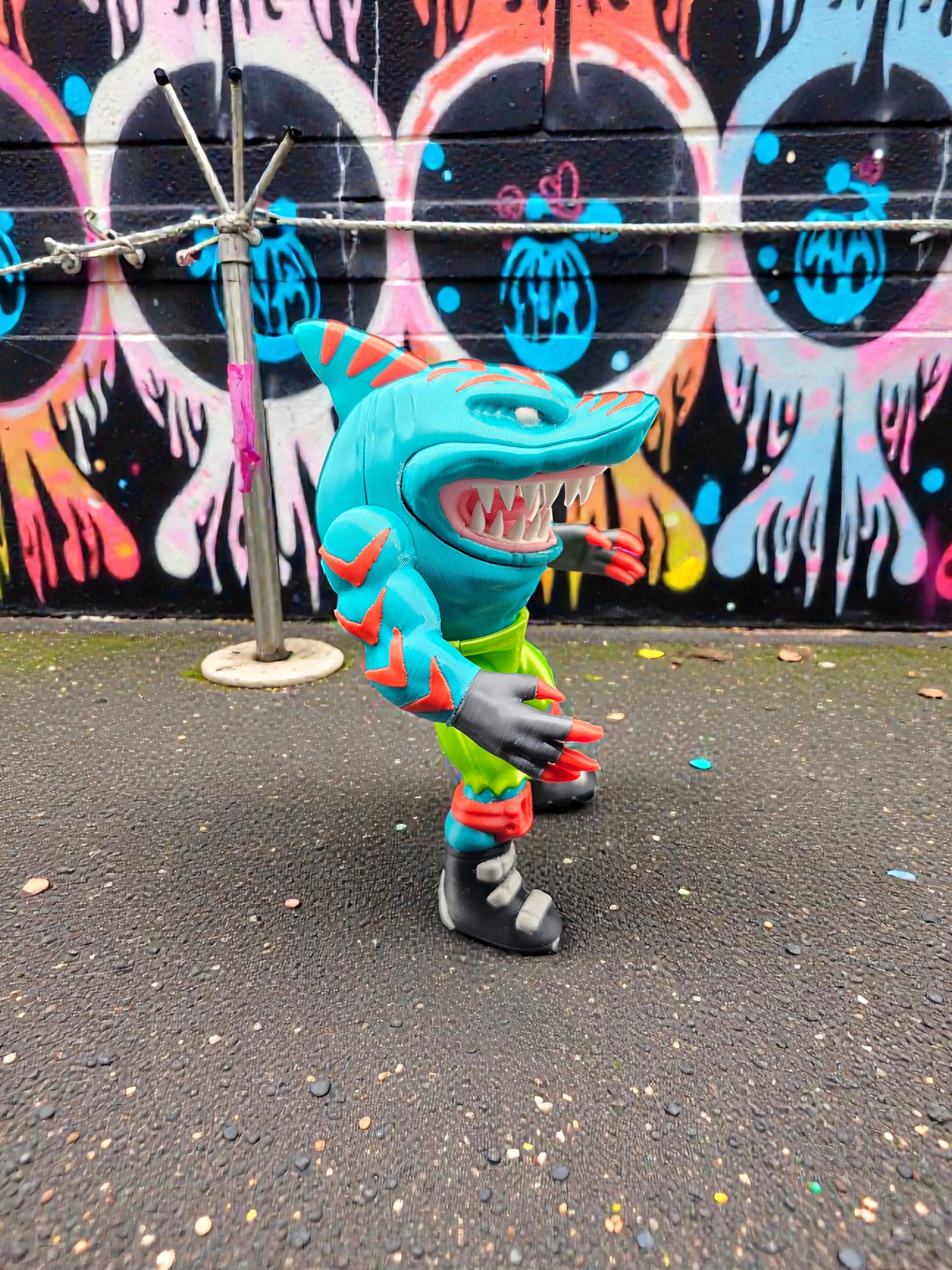 Street Sharks – Collectible Figure – Average Joe's 3D