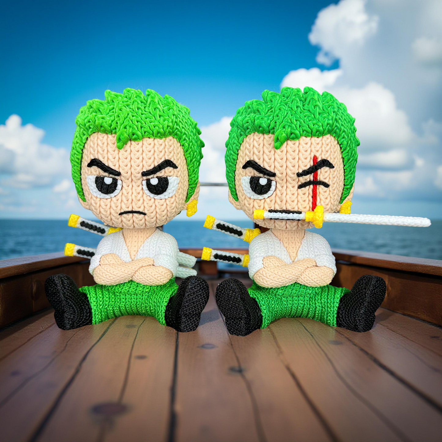 KnitVerse One Piece Inspired Figures