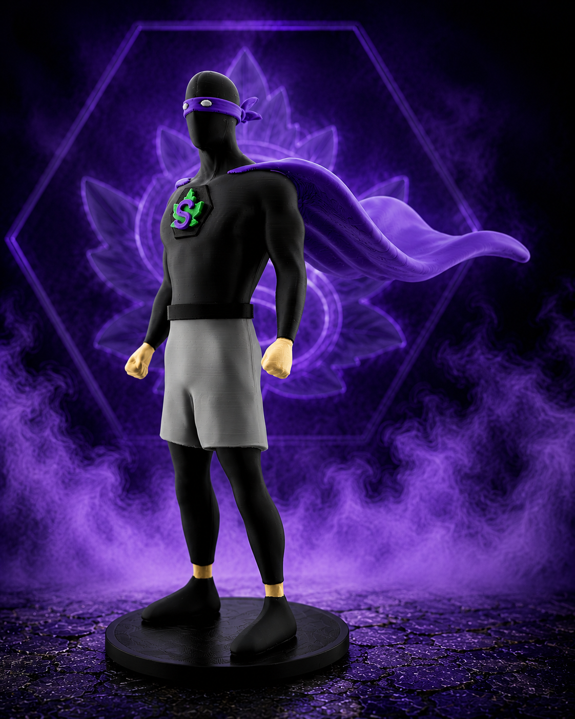 Super Sycamore Superhero Figure